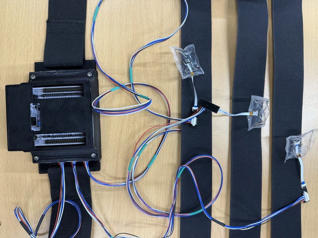 Final assembled sensor and 3D housing